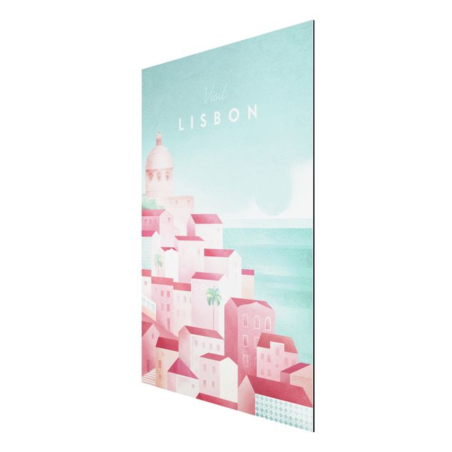 quadro de praia Travel Poster - Lisbon