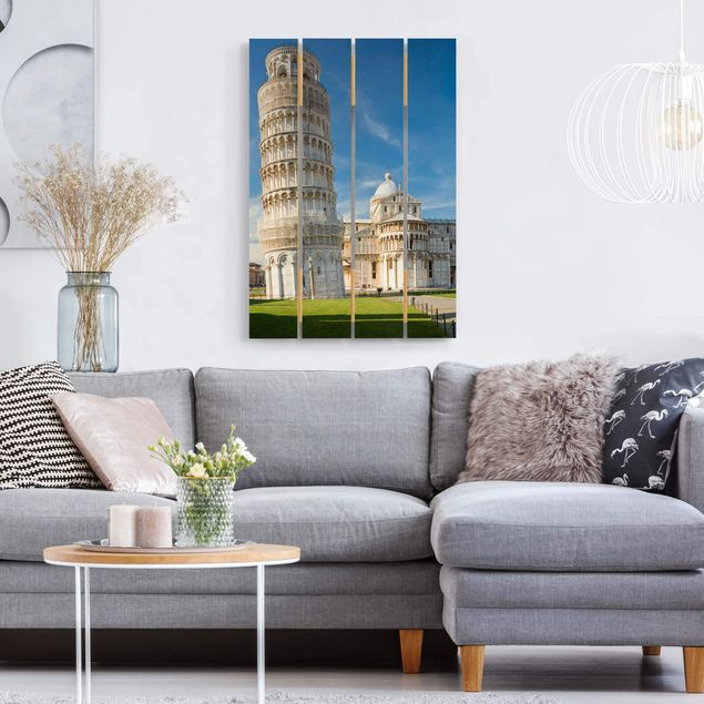 decoração quadros The Leaning Tower of Pisa