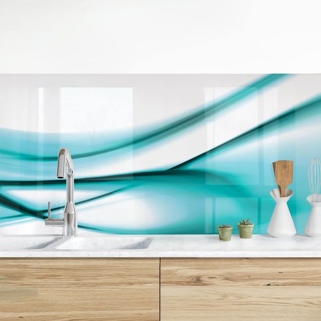 decoraçao para parede de cozinha Turquoise Design