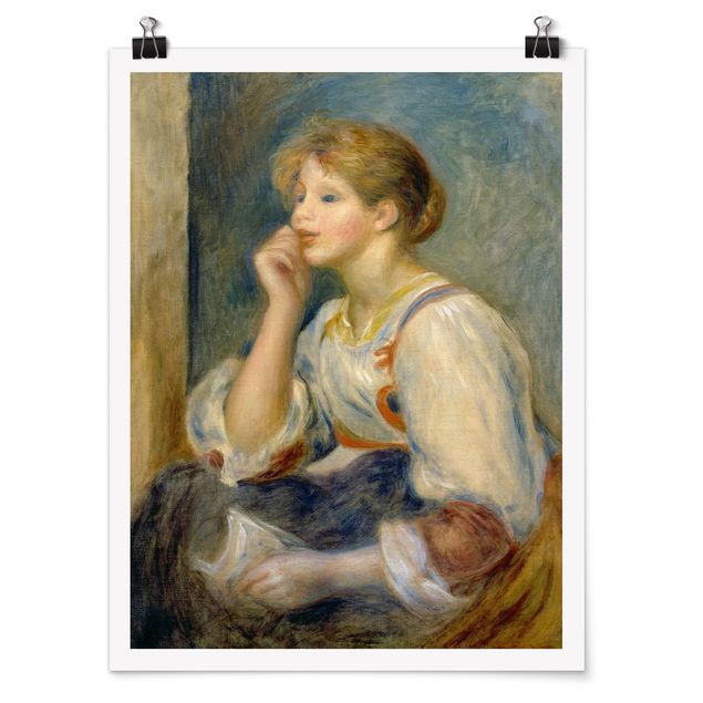 Posters quadros famosos Auguste Renoir - Woman with a Letter
