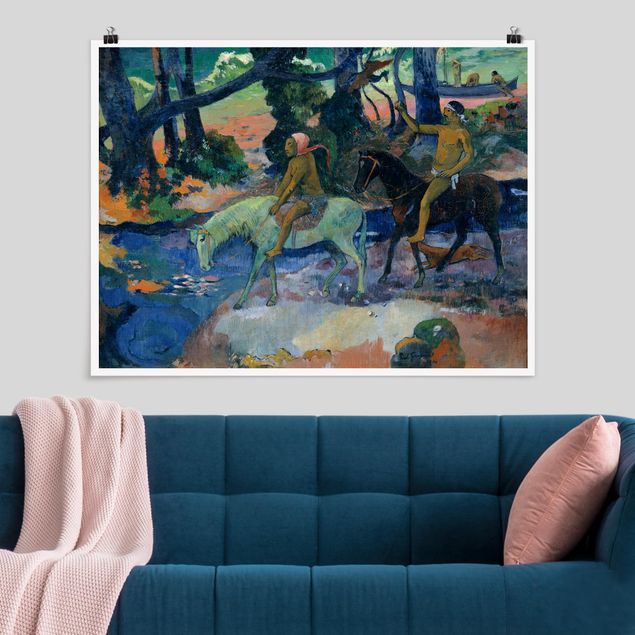 decoraçao para parede de cozinha Paul Gauguin - Escape, The Ford