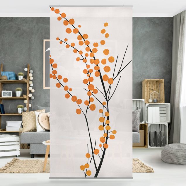 decoraçoes cozinha Graphical Plant World - Berries Orange