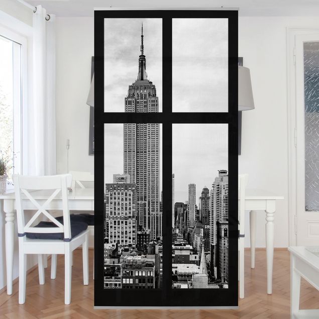 decoraçao cozinha Window New York Empire State Building