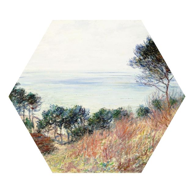Quadros praia Claude Monet - The Coast Of Varengeville