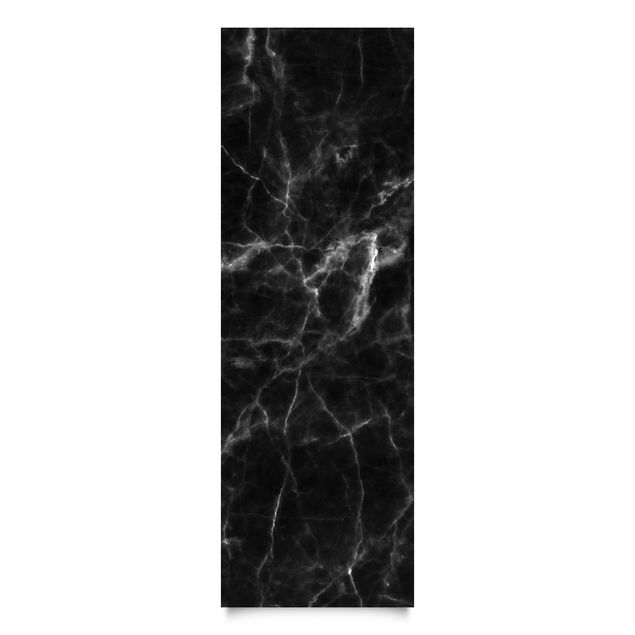 Películas autocolantes pretas Nero Carrara