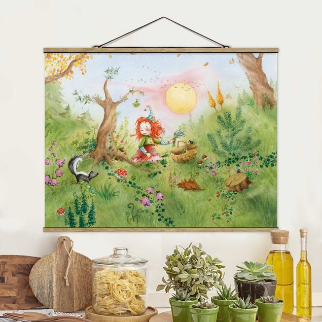 decoração para quartos infantis Frida Gathers Herbs