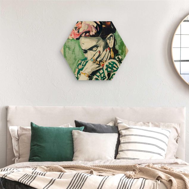 decoração quadros Frida Kahlo - Collage No.3