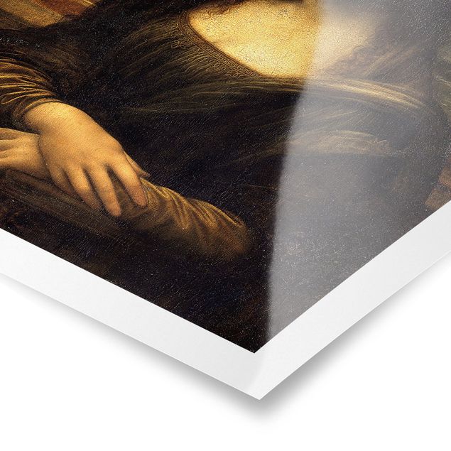 Quadros retratos Leonardo da Vinci - Mona Lisa
