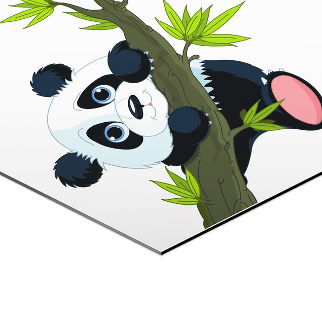 quadro animal Climbing Panda