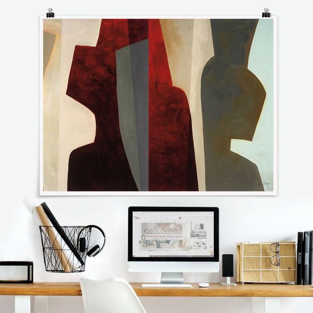 Posters abstratos Canyon