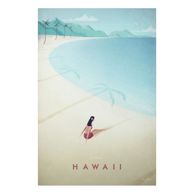 Quadros montanhas Travel Poster - Hawaii