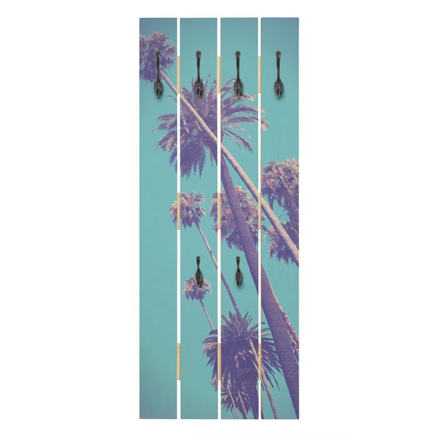 cabideiro de parede Tropical Plants Palm Trees And Sky
