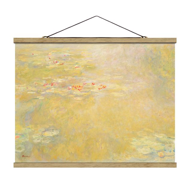 quadro com paisagens Claude Monet - The Water Lily Pond