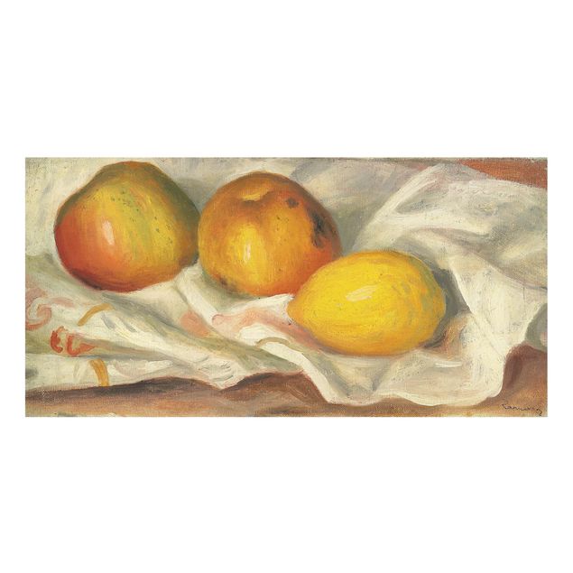 painel anti salpicos cozinha Auguste Renoir - Apples And Lemon