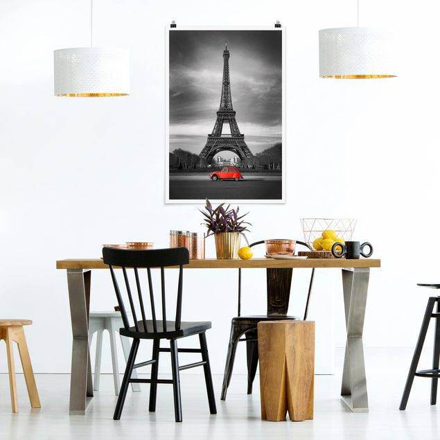Posters em preto e branco Spot On Paris