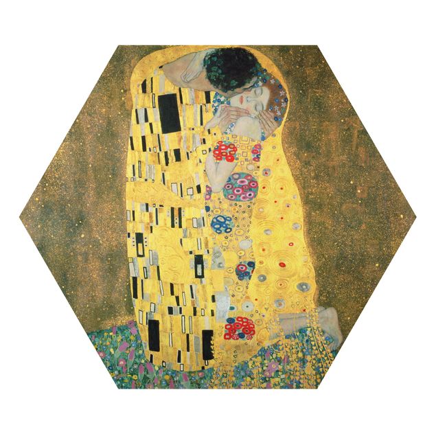 Quadros famosos Gustav Klimt - The Kiss