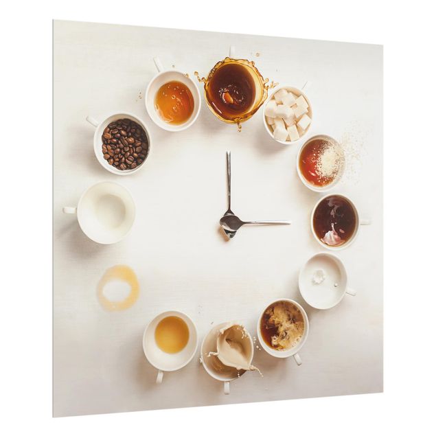 Painel anti-salpicos de cozinha Coffee Time