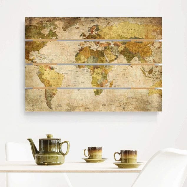 decoraçoes cozinha World map