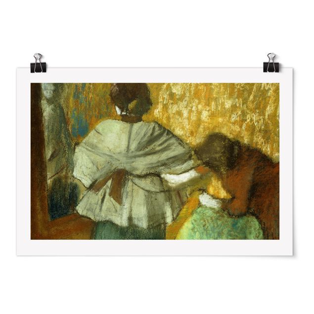 Posters quadros famosos Edgar Degas - milliner