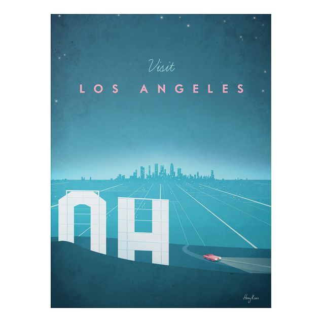 Quadros cidades Travel Poster - Los Angeles