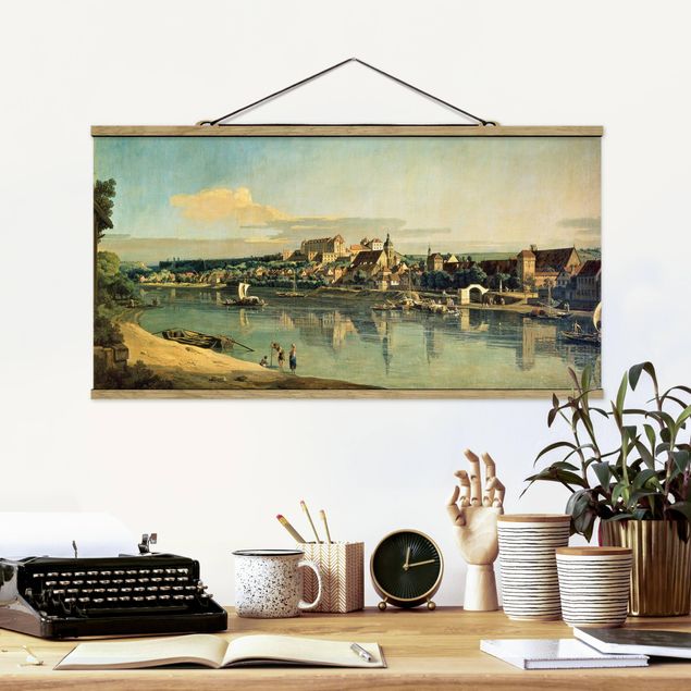 Quadros movimento artístico Expressionismo Bernardo Bellotto - View Of Pirna