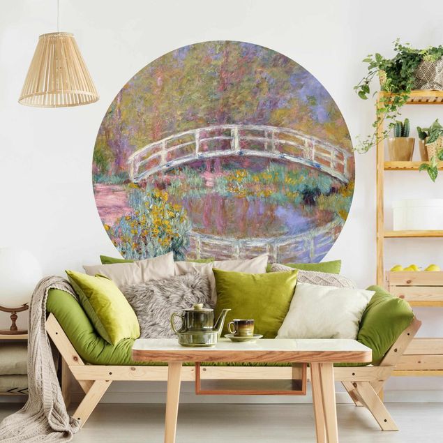 decoraçao para parede de cozinha Claude Monet - Bridge Monet's Garden