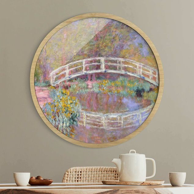 Quadros por movimento artístico Claude Monet - Bridge Monet's Garden