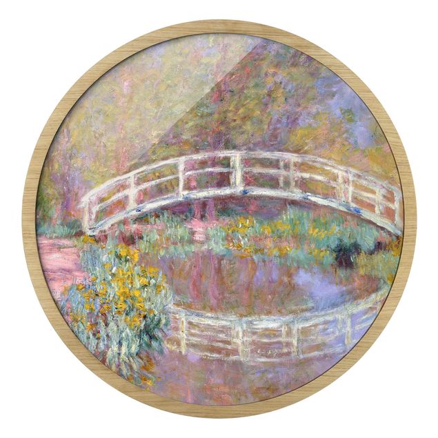 Quadros florais Claude Monet - Bridge Monet's Garden