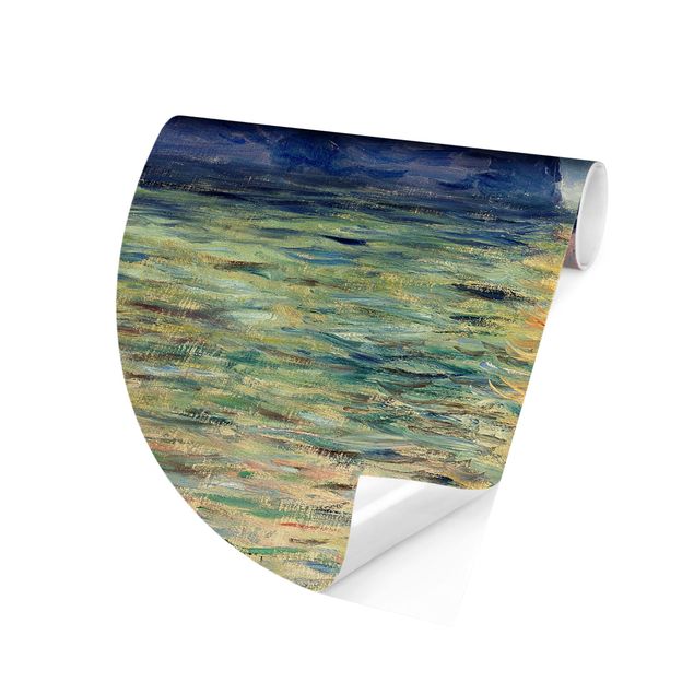 Quadros por movimento artístico Claude Monet - The Cliff, Étretat, Sunset