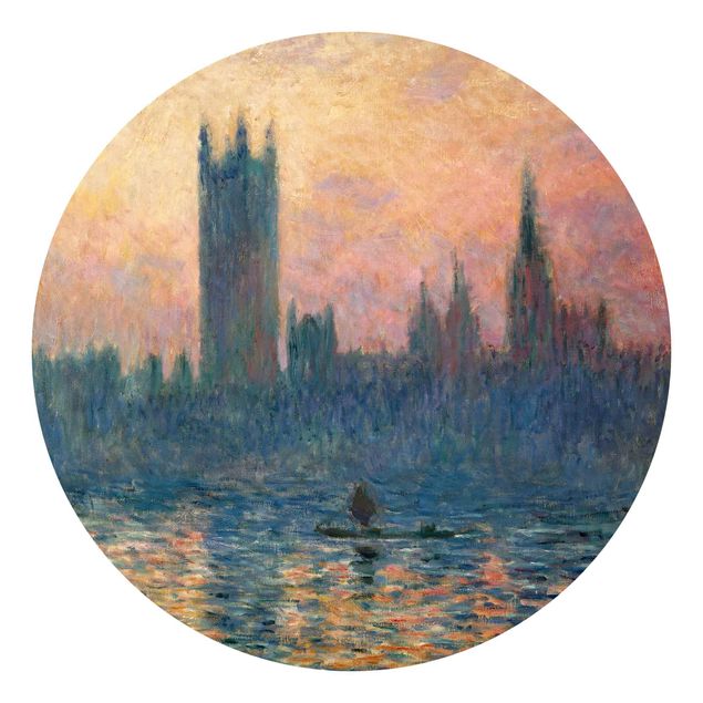 Quadros por movimento artístico Claude Monet - London Sunset