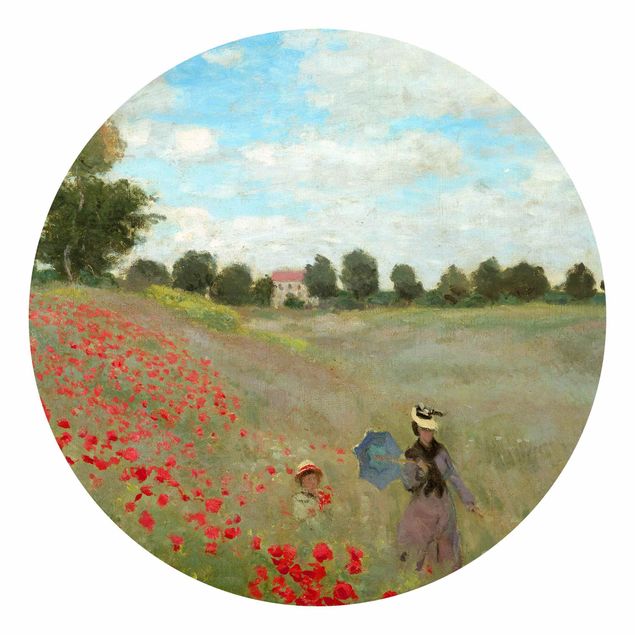 Quadros por movimento artístico Claude Monet - Poppy Field Near Argenteuil