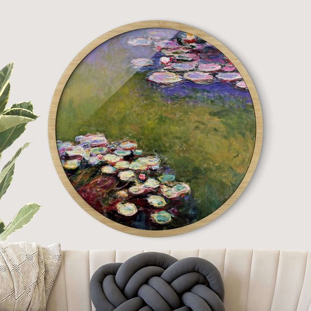 Quadros movimento artístico Impressionismo Claude Monet - Water Lilies