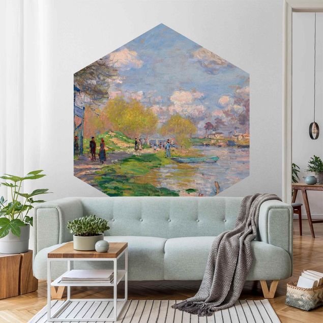 Quadros por movimento artístico Claude Monet - River Seine