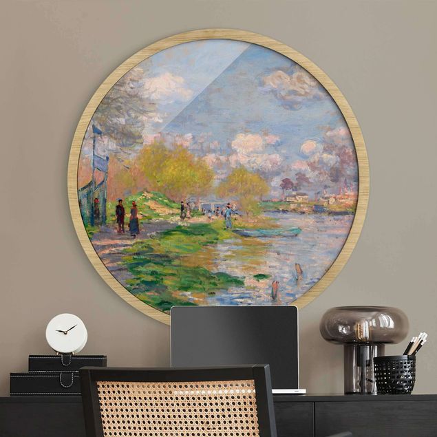 Quadros por movimento artístico Claude Monet - River Seine