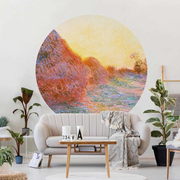 Quadros movimento artístico Impressionismo Claude Monet - Haystack In Sunlight