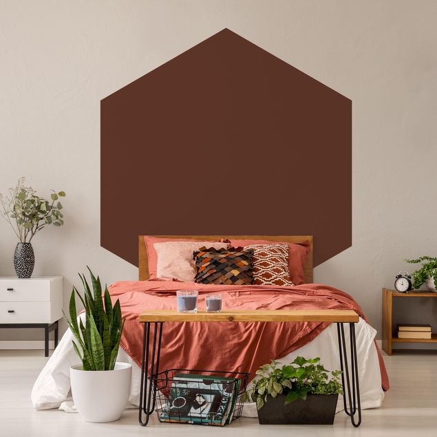 Papel de parede vermelho Colour Chocolate