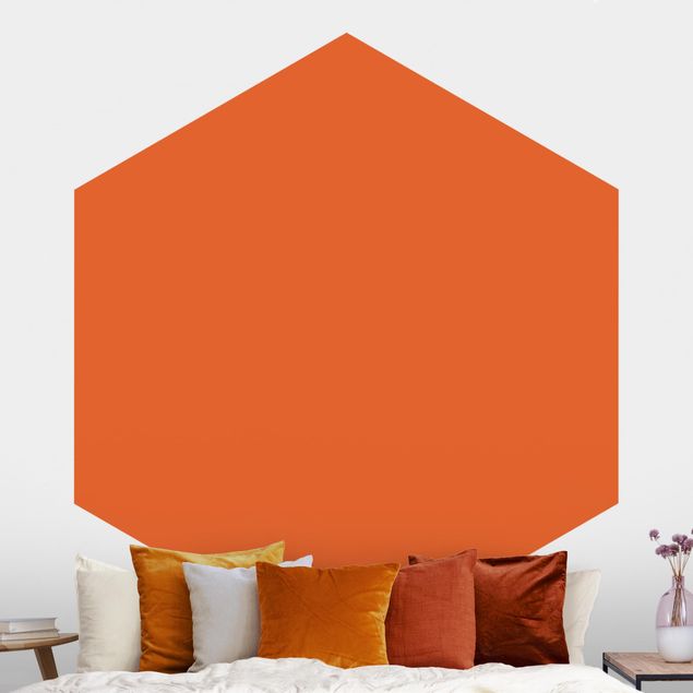 decoraçao para parede de cozinha Colour Orange
