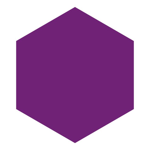 Papel de parede hexagonal Colour Purple