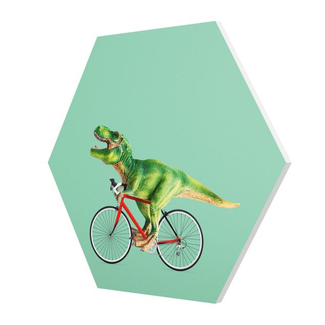 Quadros forex Dinosaur With Bicycle