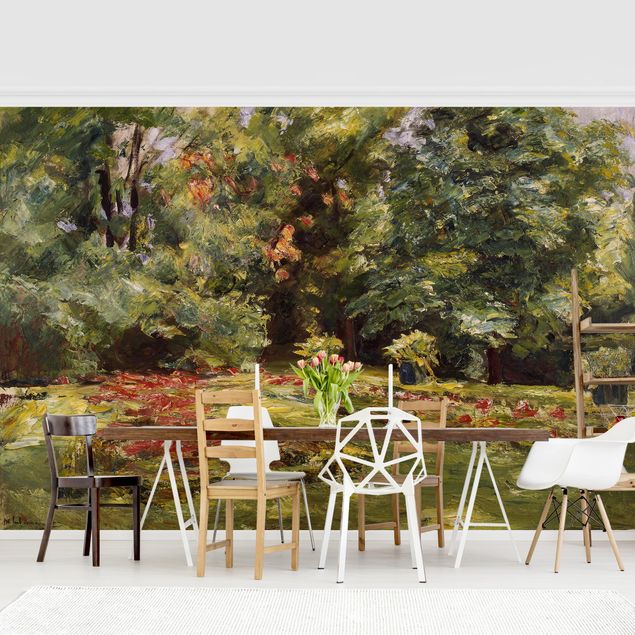Quadros por movimento artístico Max Liebermann - Flower Terrace Wannseegarten