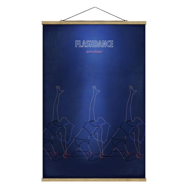 Quadros desporto Film Poster Flashdance
