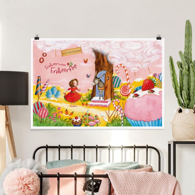decoração quarto bebé Little Strawberry Strawberry Fairy - Cockaigne