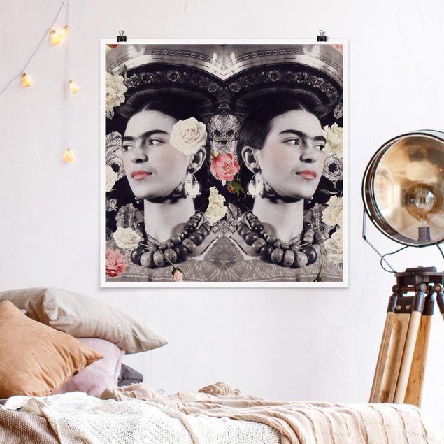 Posters flores Frida Kahlo - Flower Flood