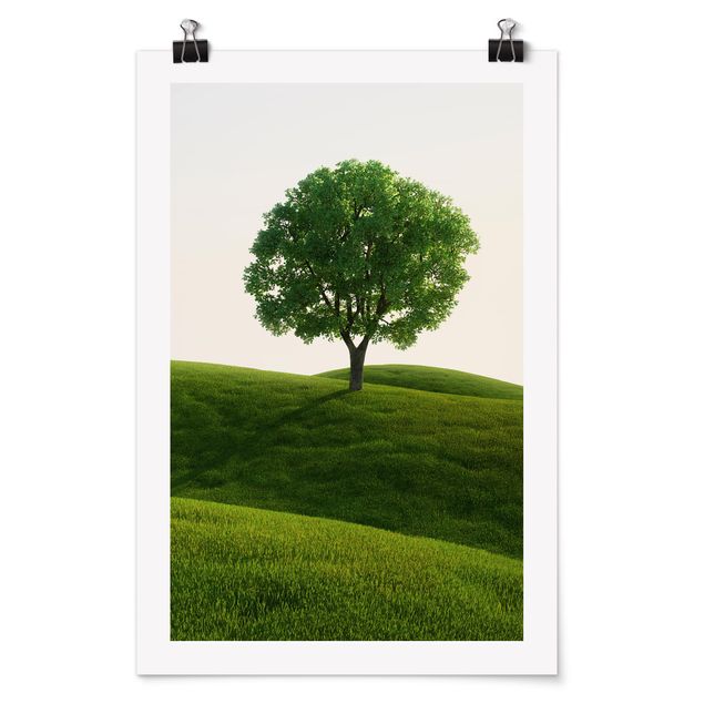 Posters paisagens Green Tranquility