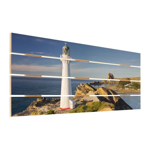 quadros para parede Castle Point Lighthouse New Zealand