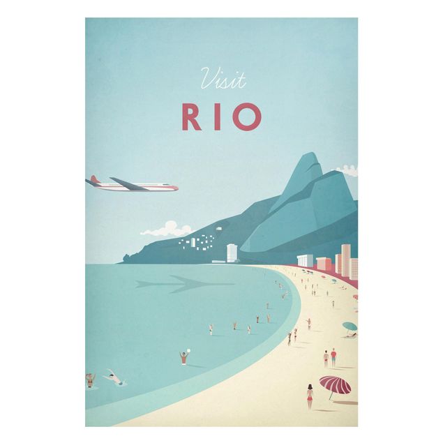 Quadros paisagens Travel Poster - Rio De Janeiro