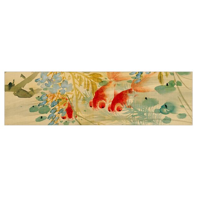 quadros de pintores famosos Ni Tian - Goldfish