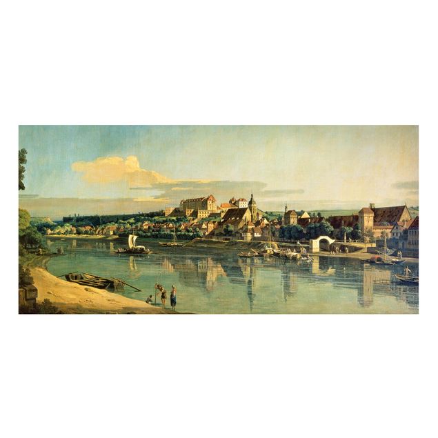 Quadros movimento artístico Barrocco Bernardo Bellotto - View Of Pirna
