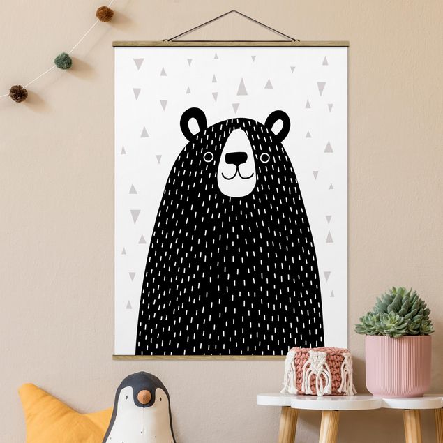 Quadros ursos Zoo With Patterns - Bear