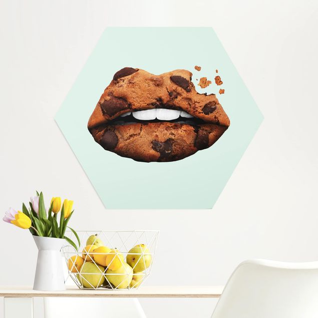 Quadros famosos Lips With Biscuit
